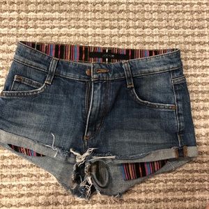 Joe’s Rainbow Pocket Jean Shorts